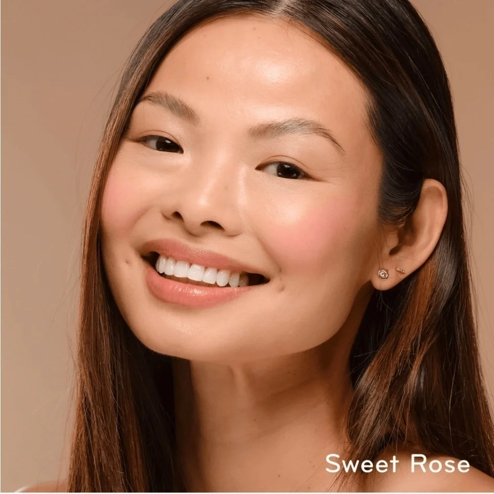 pūrlisse Blush Glow BB Cheek Color in Sweet Rose | NEW | Travel Mini